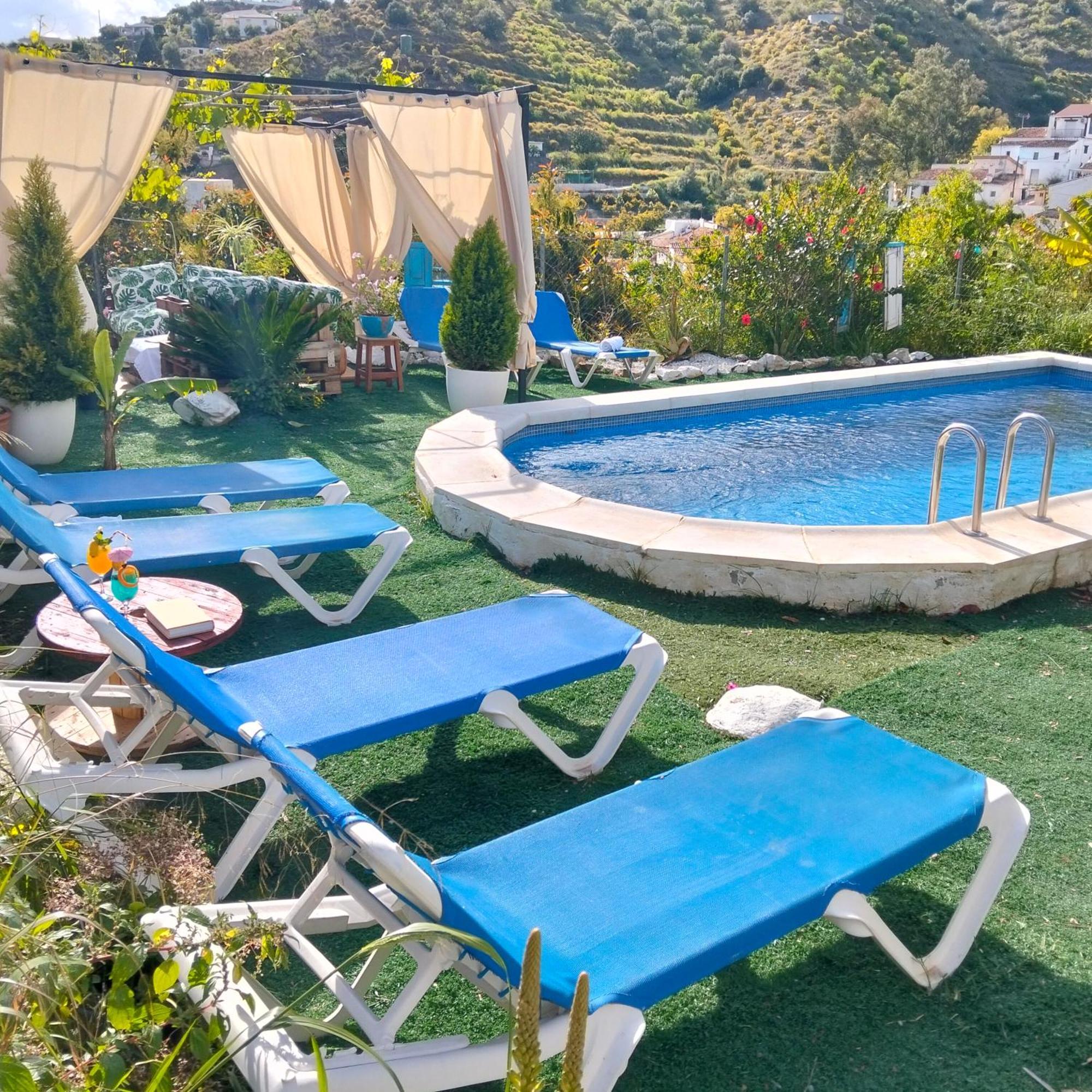Casa Luis Villa Vinuela Bagian luar foto